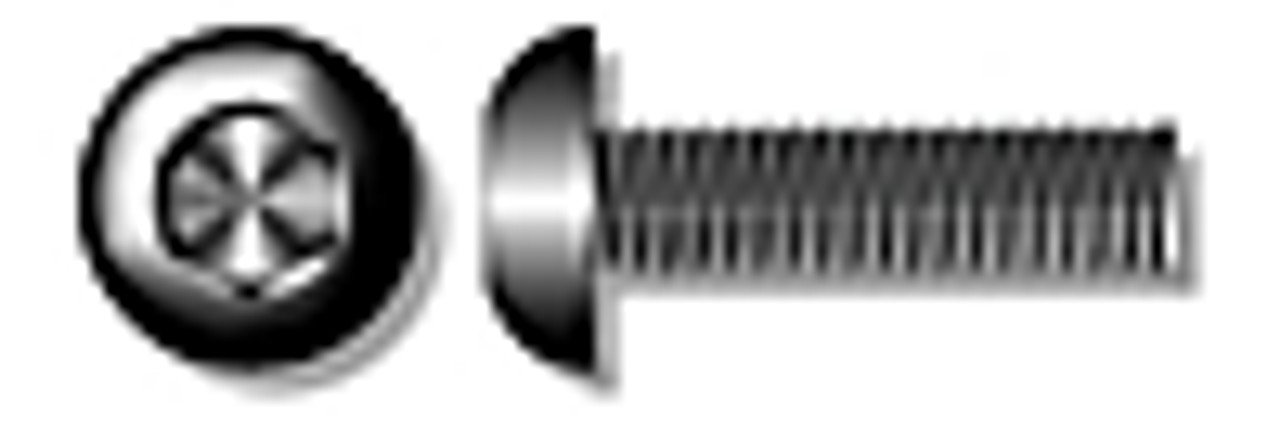 5/8"-11 X 2" Button Head Hex Socket Cap Screws, Alloy Steel, Plain, Unbrako