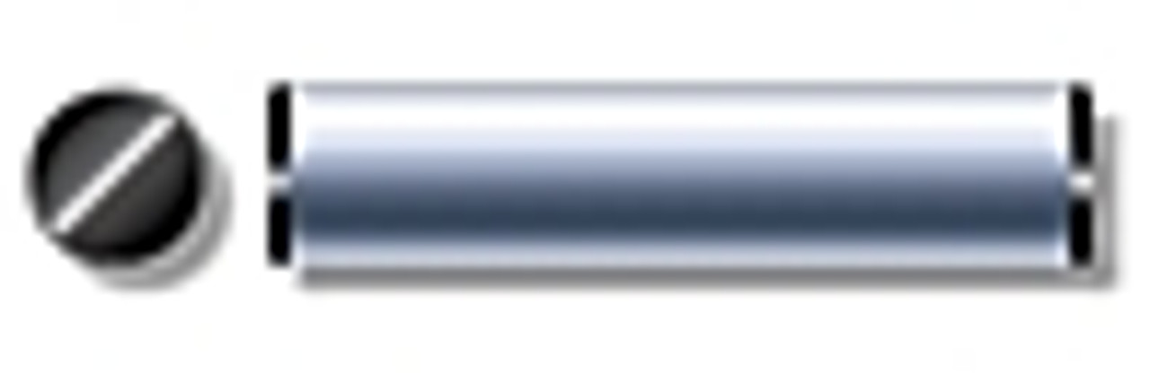 1/8" X 1" Solid Dowel Pins, Alloy Steel, Plain, Unbrako