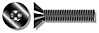 7/16"-14 X 1" Flat Head Socket Cap Screws, Alloy Steel, Plain, Unbrako