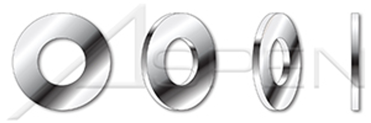 M23 DIN 1440 / ISO 8738, Metric, Flat Washers for Clevis Pins, Medium Finish, A4 Stainless Steel