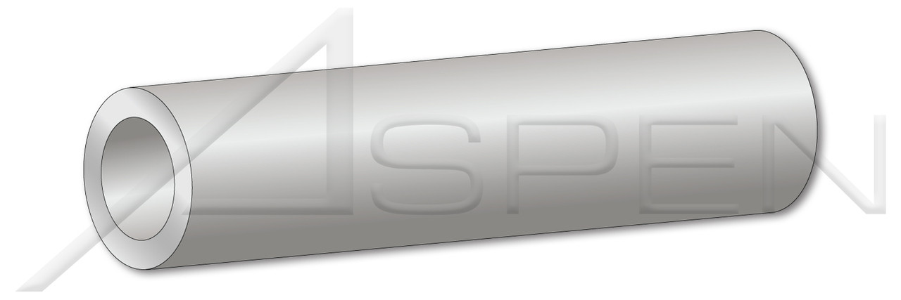 #10 X 7/16" Round Spacers,  3/8" Diameter, Aluminum