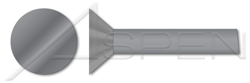 M2.5 X 10mm Flat Countersunk Head Solid Rivets, DIN 661 / ISO 1051, Steel