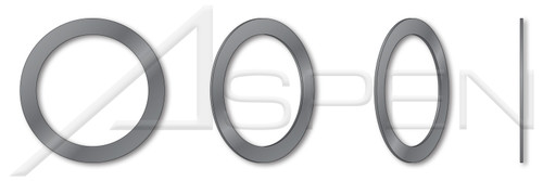 ID=35mm, OD=45mm, THK=1mm DIN 988, Metric, Precision Shim Rings, Spring Steel, Hardened, Plain