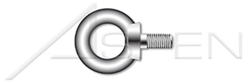 M24-3.0 DIN 580 / ISO 3266, Metric, Lifting Eye Bolts, A2 Stainless Steel