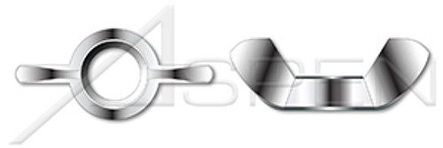 M10-1.5 DIN 315, Metric, Wing Nuts, American Style, A2 Stainless Steel