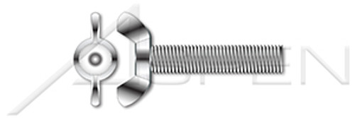 M10-1.5 X 30mm DIN 316, Metric, Wing Screws, Full Thread, A2 Stainless Steel