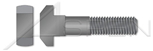 M12-1.75 X 50mm DIN 186, Metric, T-Head Bolts, Class 4.8 Steel, Plain