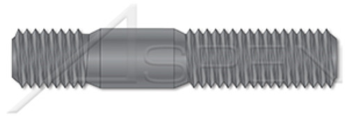 M10-1.5 X 45mm DIN 938, Metric, Double-Ended Stud with Plain Center, Screw-in End 1.0 X Diameter, Class 5.8 Steel, Plain