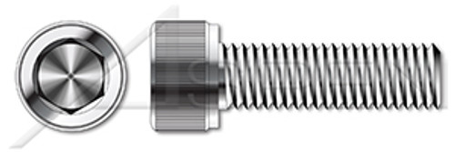 M6-1.0 X 60mm DIN 912 / ISO 4762, Metric, Hex Socket Head Cap Screws, Full Thread, A4 Stainless Steel