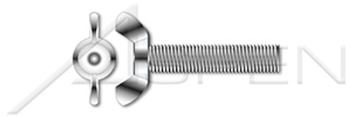 M12-1.75 X 30mm DIN 316, Metric, Wing Screws, German Style, Full Thread, A4 Stainless Steel