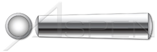 M2 X 20mm DIN 1 Type B / ISO 2339, Metric, Standard Tapered Pins, AISI 303 Stainless Steel (18-8)