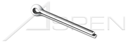 M4 X 45mm DIN 94 / ISO 1234, Metric, Standard Cotter Pins, A4 Stainless Steel