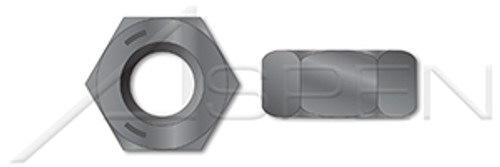 5/8"-11 Hex Finished Nuts, Grade 5 Steel, Plain