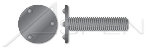 1/4"-20 X 1" Weld Screws, Projections Over Head, C1008-C1010 Steel