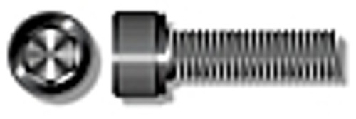 M2.5-0.45 X 10mm DIN 912 / ISO 4762, Metric, Socket Head Cap Screws, Hex Socket Drive, Class 12.9 Steel, Plain, Unbrako
