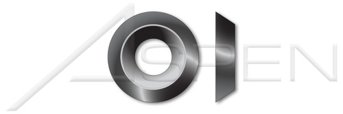 #8 Finishing Cup Washers, Countersunk, Black Zinc Plated Steel #8 Finishing Cup Washers, Countersunk, Black Zinc Plated Steel