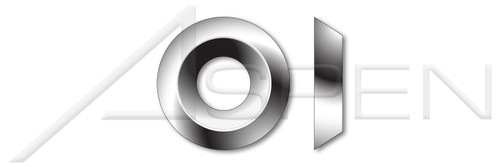 3/8" Finishing Cup Washers, Countersunk, Nickel Plated Steel 3/8" Finishing Cup Washers, Countersunk, Nickel Plated Steel