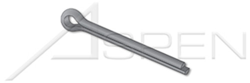 1/8" X 3" Standard Cotter Pins, Extended Prong, Chisel Point, Steel
