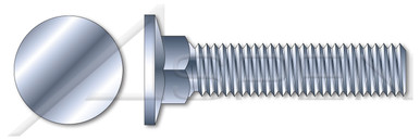 Square Neck Round Head Part Thread A307 Steel 60 pcs Carriage Bolts 1//2-13 X 7 Zinc