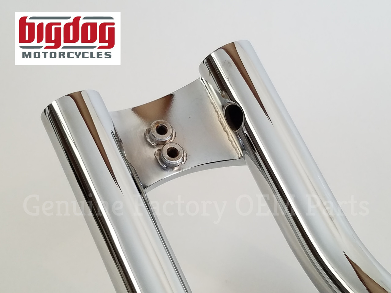 Chrome Big Dog Motorcycles Handlebars for Mastiff & Bulldog