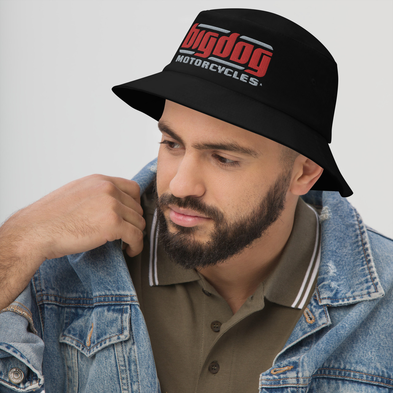 帽子 LAD MUSICIAN LOGO BIG BUCKET HAT LAD MUSICIAN [ラッドミュージシャン] LOGO BIG BUCKET HAT
