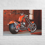 Big Dog Motorcycles 2006 K9 canvas wall hanging