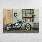 Canvas wall hanging of 2006 Big Dog Motorcycles Mastiff