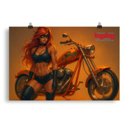 Big Dog Motorcycles Animated Bikini Poster 2