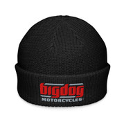 BDM Trademark Puff Embroidery Fisherman Beanie