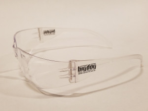 Big Dog Motorcycles Riding Glasses - Clear (Large)