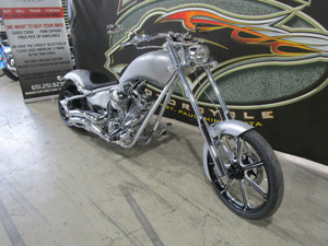 2023 Big Dog Motorcycles K9 at Fury Motorcycles--Silver with polished motor and black wheels