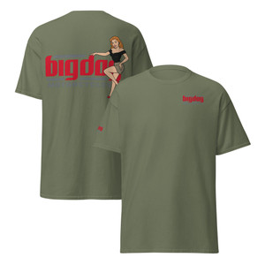BDM Pinup Girl Tee 2 (With Sleeve Logo)