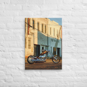 Canvas Big Dog Motorcycles 2006 K9 Vertical Portrait Style