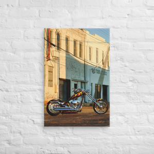 Canvas Big Dog Motorcycles 2006 K9 Vertical Portrait Style
