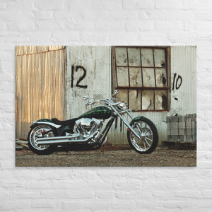 Canvas wall hanging of 2006 Big Dog Motorcycles Mastiff