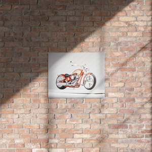 Metal print: 2008 Big Dog Motorcycles Pitbull