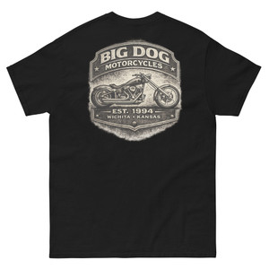 Big Dog Motorcycles Vintage Line Art
