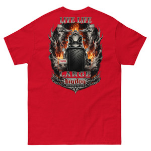 Live Life Large Big Dog Motorcycles Tee
