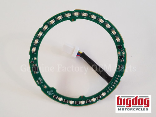 Tachometer ring for carbureted bikes 2005-2011 - Big Dog Motorcycles parts