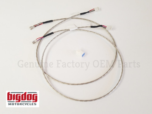 Big Dog OEM Front Turn Signal Harness - K-9, Mastiff, Chopper