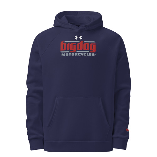 Big Dog - Under Armour® brand collaboration embroidered hoodie