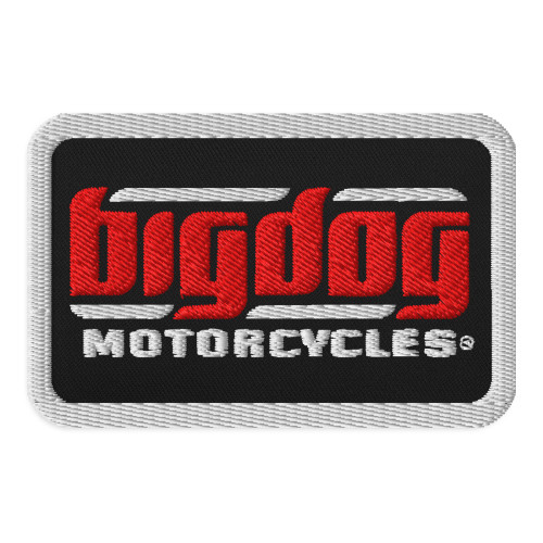 Genuine Big Dog Motorcycles Trademark patch