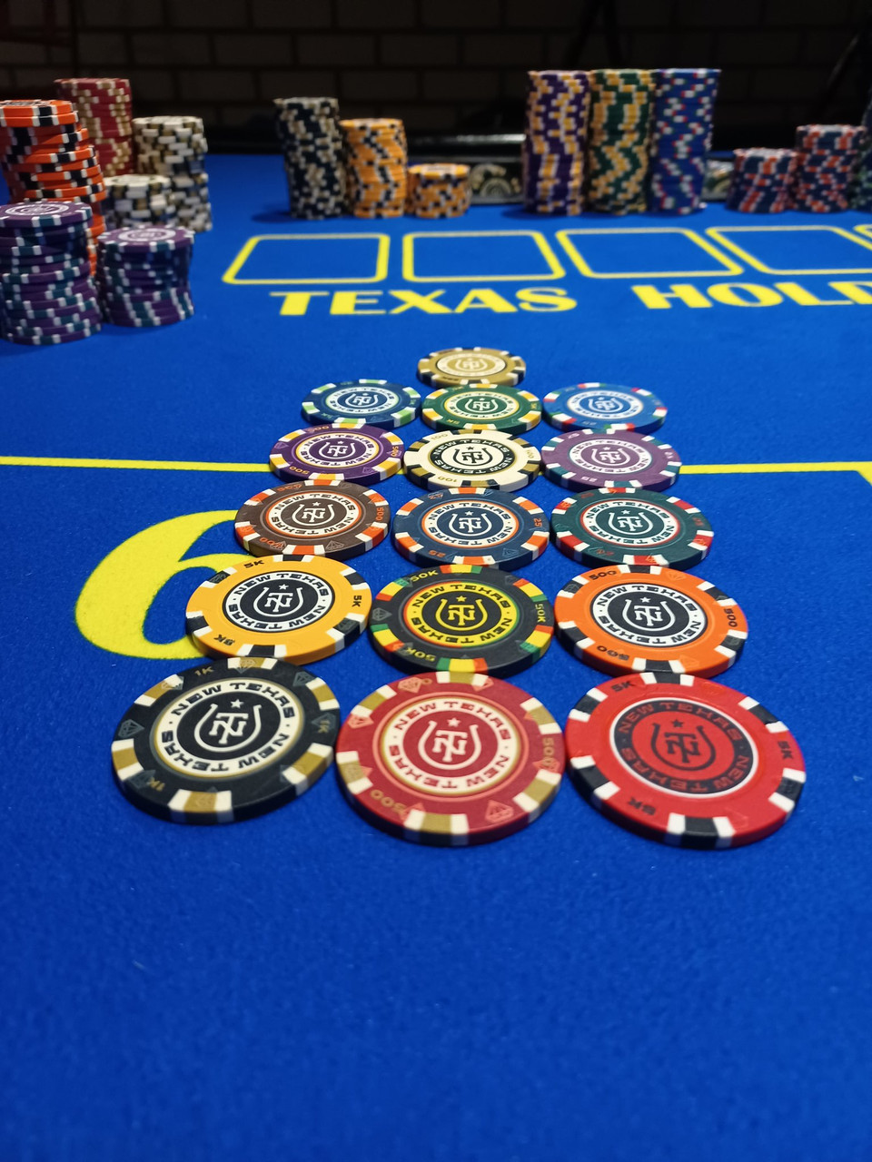 700 Bulk Showdown Poker Chips, CPSD-700BULK