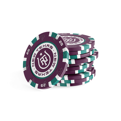 Poker Chip - The Mighty One (25 Chips)