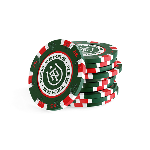 Poker Chip - The Wild Bunch (25 Chips)