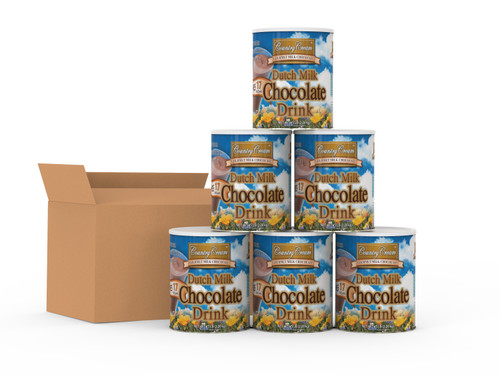 Country Cream Chocolate Drink Case of 6