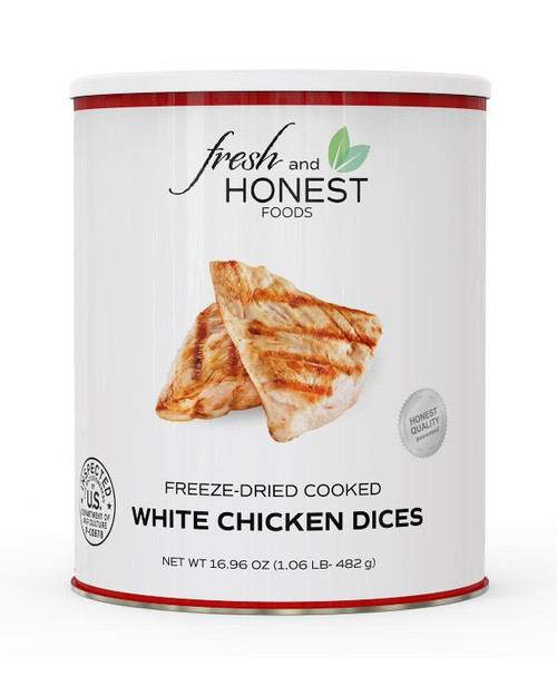 F&H Freeze dried White chicken Dices