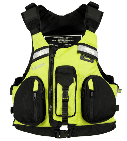 OutFIT Tour Life Vest - unisex in Mantis, front view. @Mantis-1