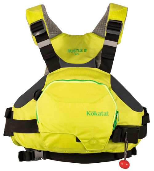 HustleR Rescue Vest - unisex in Mantis, front view. @Mantis-1