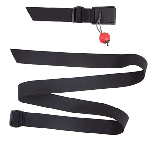 Neptune and Poseidon Quick Release Belt in Black, front view. @Black-1